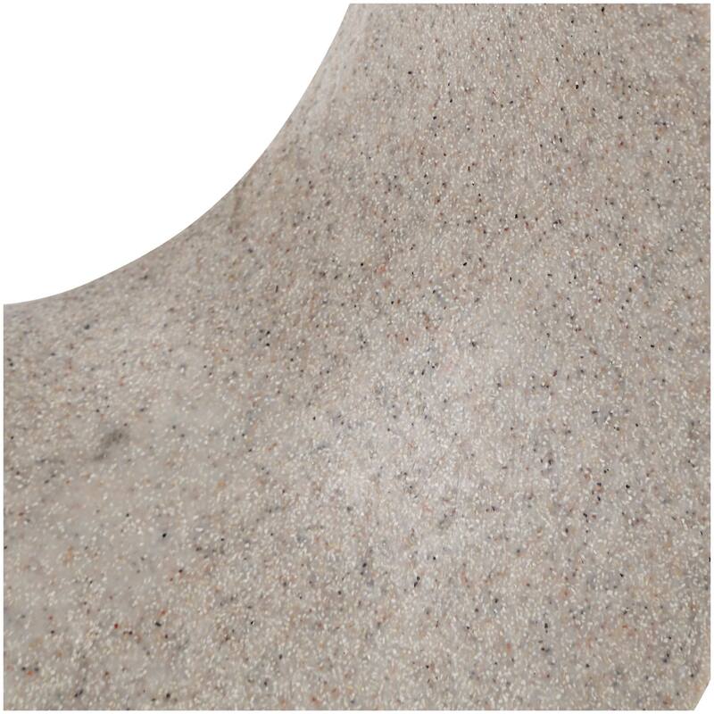 Uttermost 18166 Oval Harmony 25-9/16" Tall Crystal and Polyresin