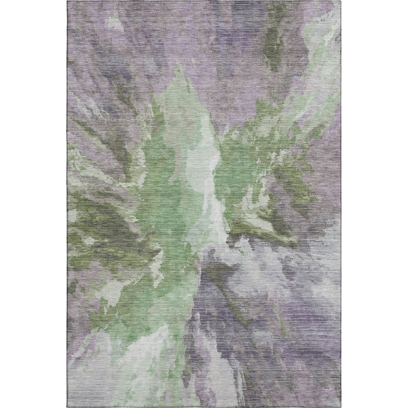 Premium Washable Super Soft Abstract Burst Mayfield Rug