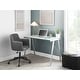 preview thumbnail 1 of 3, White Exponent Office Desk/Drafting Table