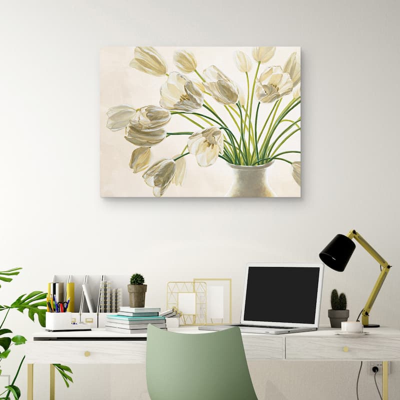 Bouquet di Tulipani by Eva Barberini Canvas Art Print