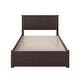preview thumbnail 26 of 61, AFI Madison Full Size Platform Bed with Footboard & Full Trundle