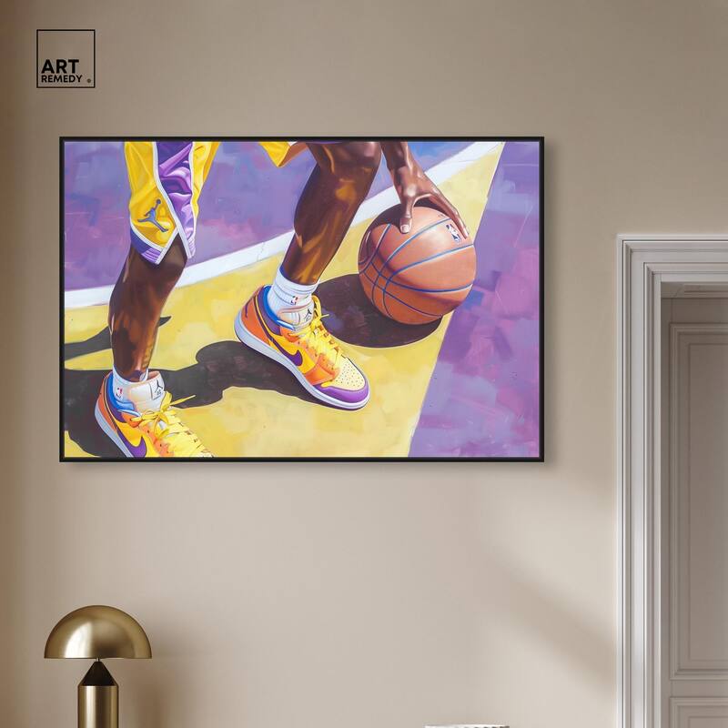 Legend Court Canvas by Art Remedy