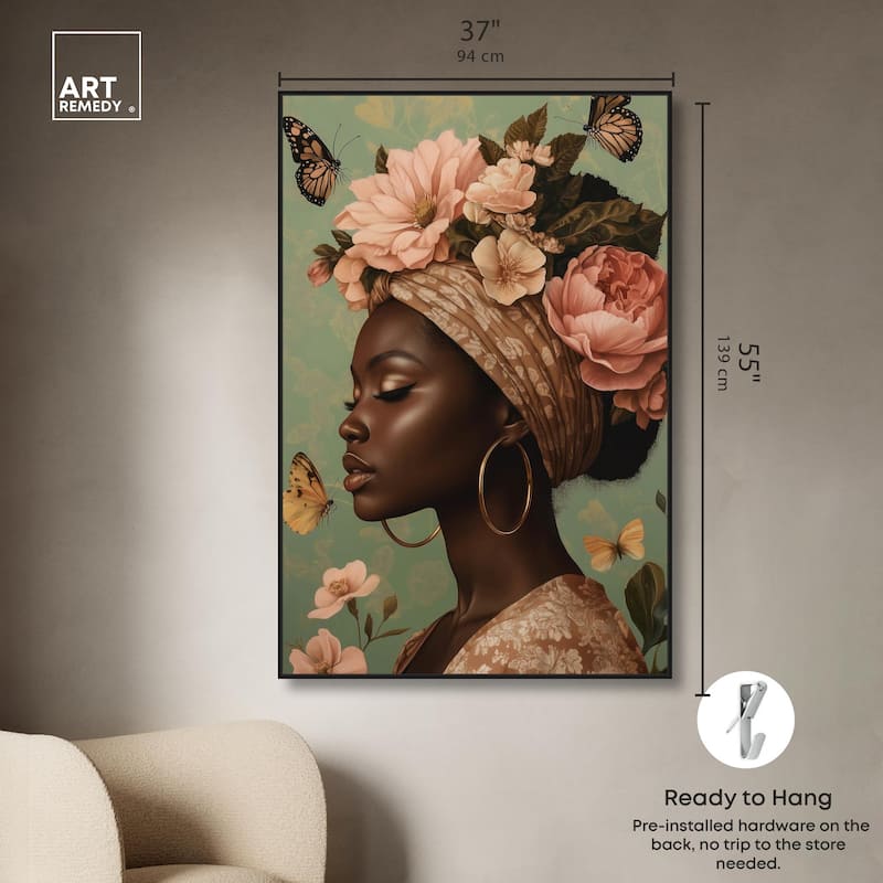 Dream Butterfly Passion Canvas by Art Remedy