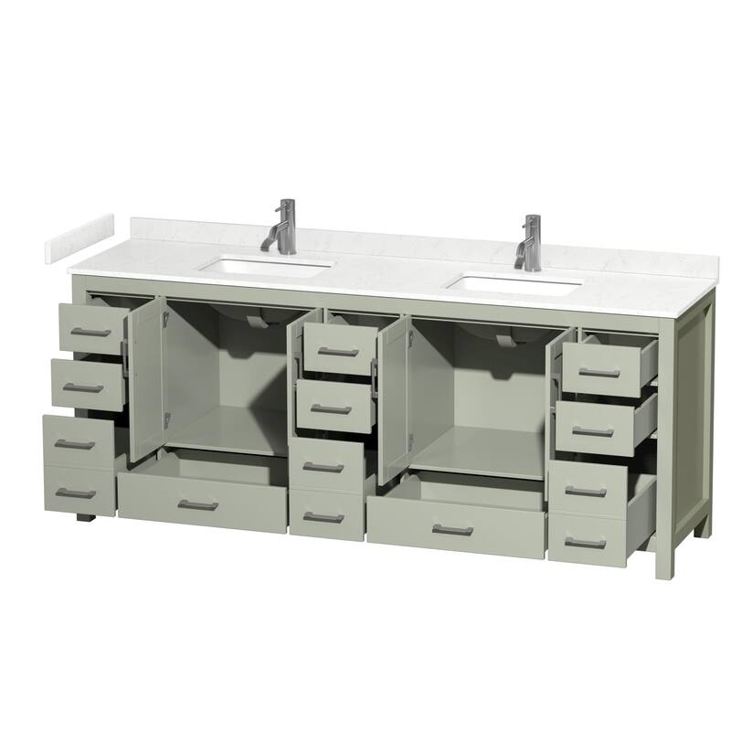 Wyndham Collection WCS141484D-VCA-MXX Sheffield 84" Free Standing