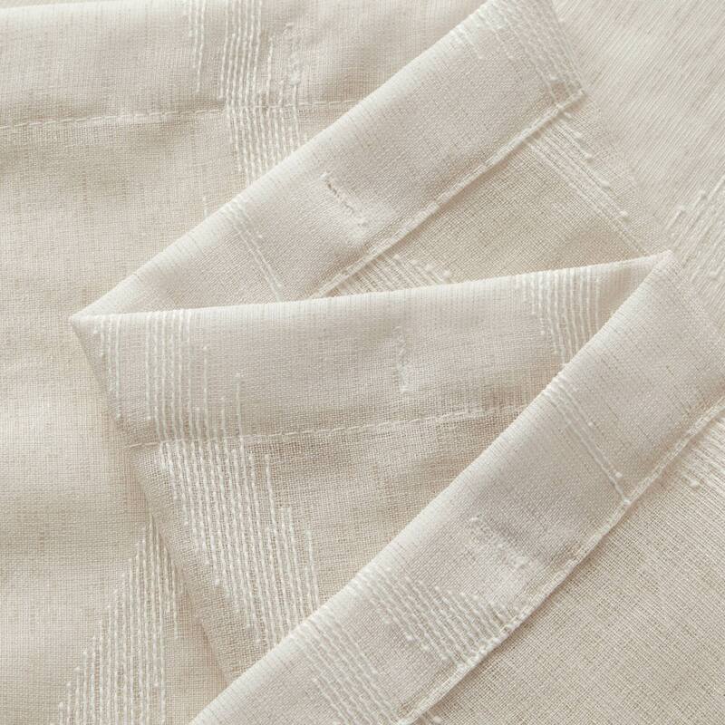 Madison Park Candice Sheer Shower Curtain