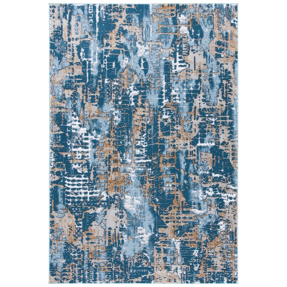SAFAVIEH Lagoon Kerasoula Modern Abstract Rug