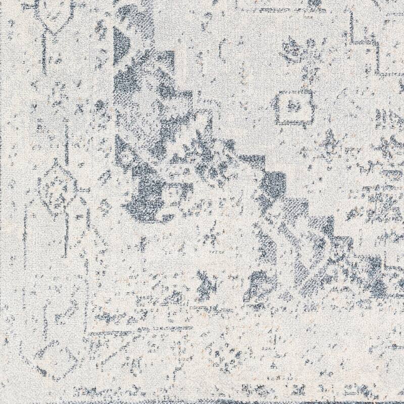 Livabliss Traditional Lillian Medallion Washable Area Rug
