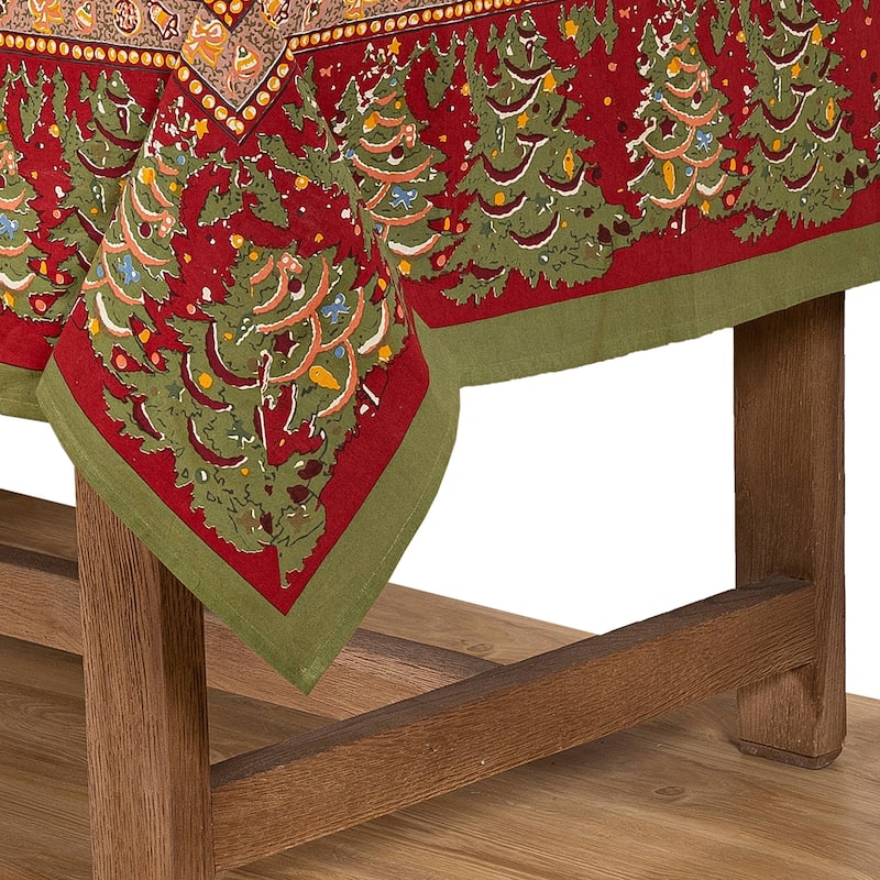 Couleur Nature Noel Rectangle Tablecloth