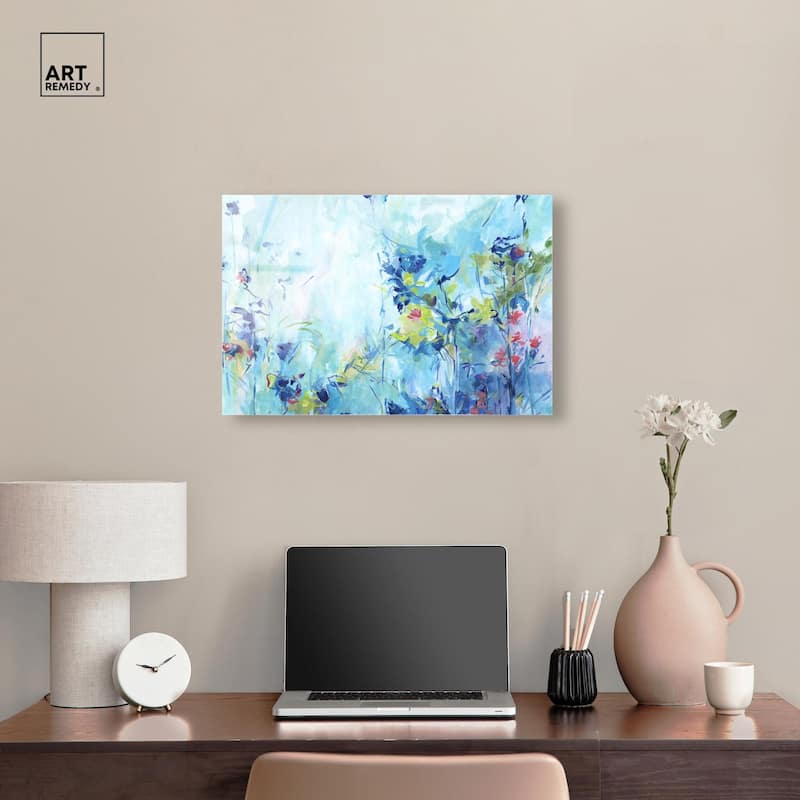 Botanical Journey Acrylic by Art Remedy, Ready to Hang