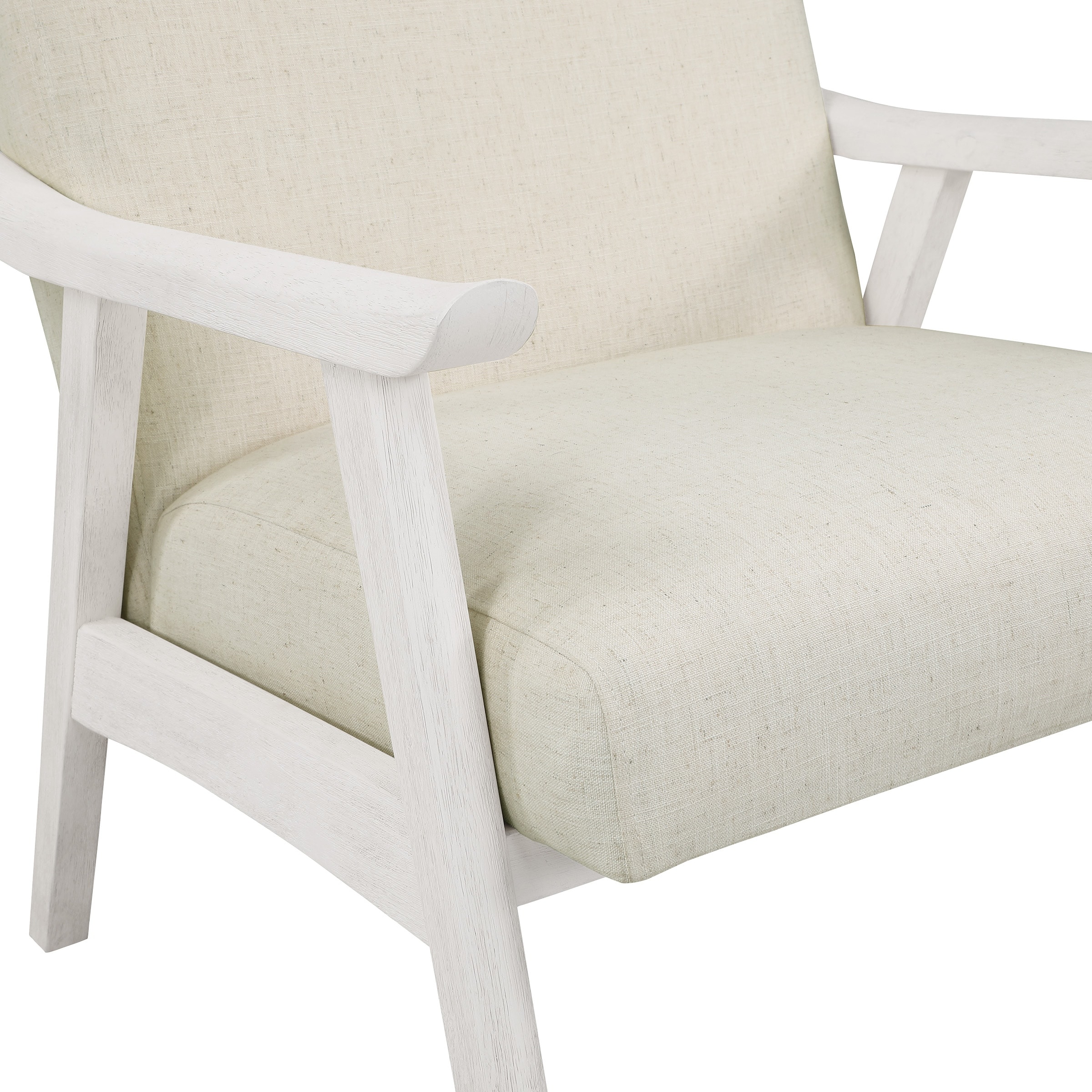 Weldon Mid Century Fabric Upholstered Chair On Sale Bed Bath