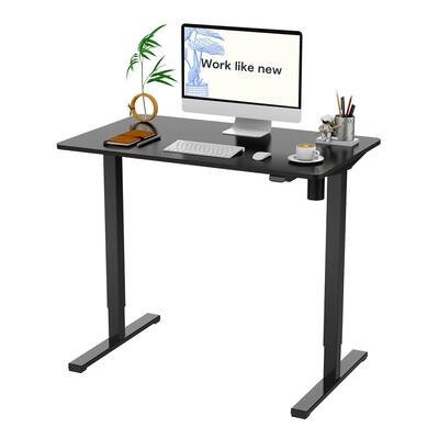 FlexiSpot Electric Standing Desk Whole-Piece Desk Board Computer Desk Height Adjustable Desk for Home Office