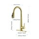 preview thumbnail 22 of 22, High Arc Single Handle Kitchen and Bathroom Sink Faucet with Deck Plate