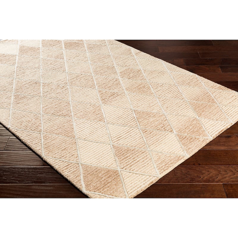 Artistic Weavers Padstow Handmade Wool Blend Trellis Area Rug