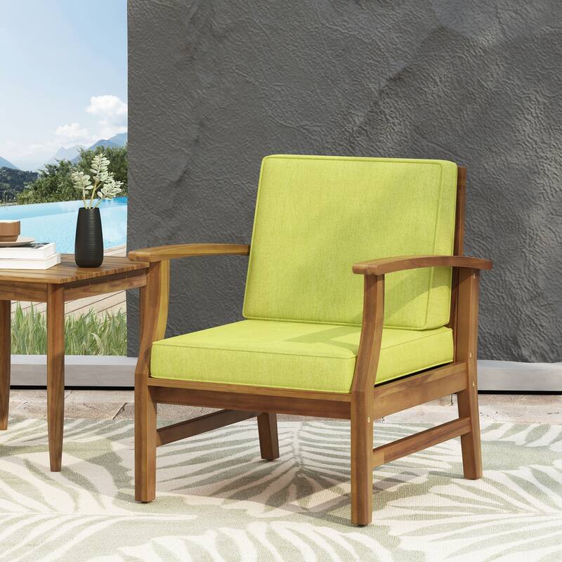 outdoor Club Chair, GREEN