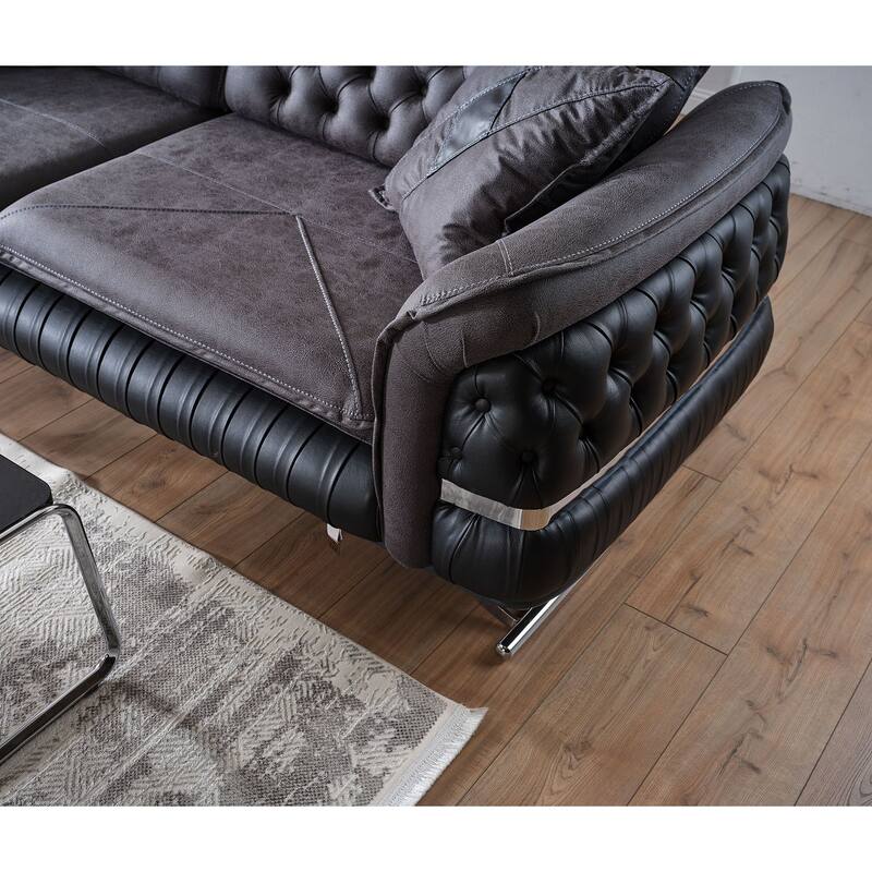 Pine Hollow 4 Pieces Living Room Sets 2 Sofa 2 Chair