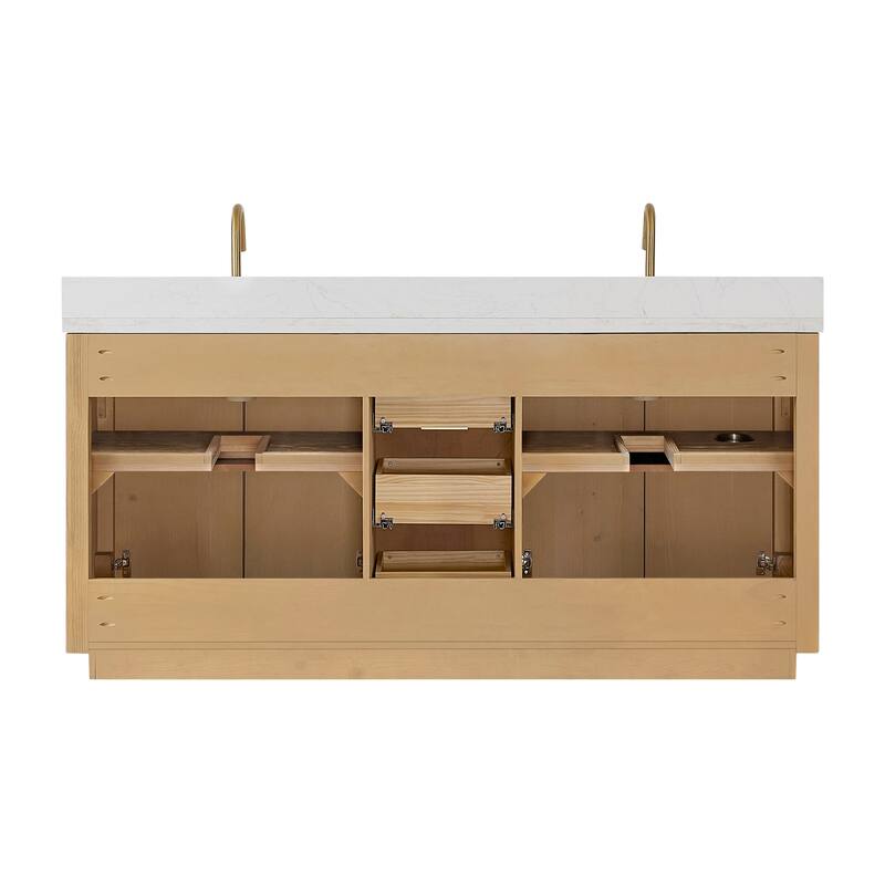 Cadiz Bath Vanity with Composite Stone Top and Mirror