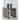 Signature Design by Ashley Dreggan Brown/Gray Square End Table - 24" W x 24" D x 24.25" H