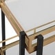 preview thumbnail 4 of 2, Uttermost Kentmore Modern Bar Cart - 32.875"x 17.375"x 32"
