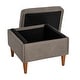 preview thumbnail 18 of 20, Atley Upholstered Ottoman with Storage and Solid Wood Legs