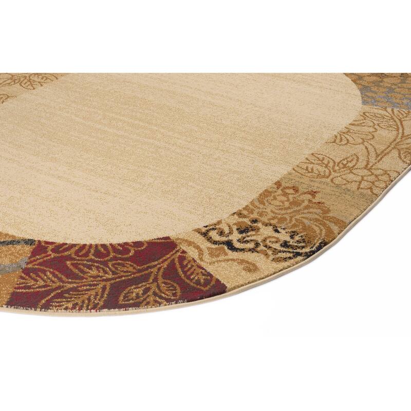 Rhythm Modern & Contemporary Floral Indoor Area Rug