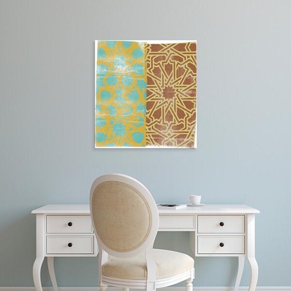 Easy Art Prints Alonzo Saunders's 'Moorish Study III' Premium Canvas Art