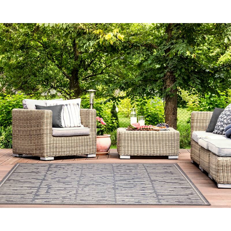 Liora Manne Cove Bamboo Indoor/Outdoor Rug