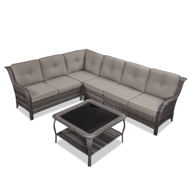 Outdoor Sectional Sofa Furniture Set