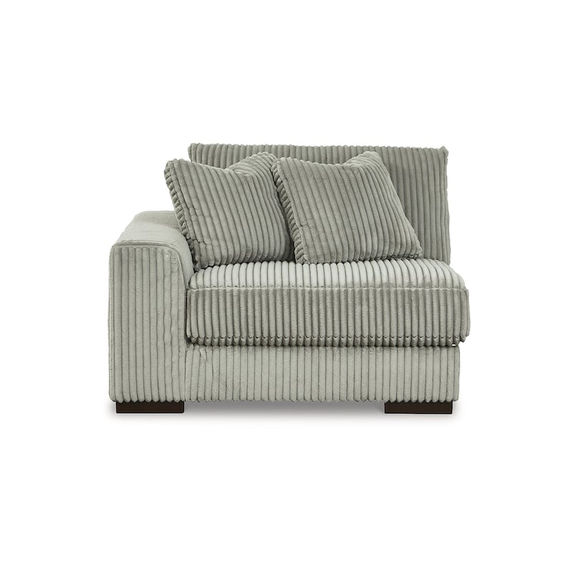 Signature Design by Ashley Lindyn Gray 3-Piece Sectional Sofa - 137" W x 43" D x 38" H