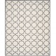 preview thumbnail 156 of 183, SAFAVIEH Handmade Cambridge Trudie Geometric Wool Rug 8' x 10' - Ivory/Silver - Rectangle