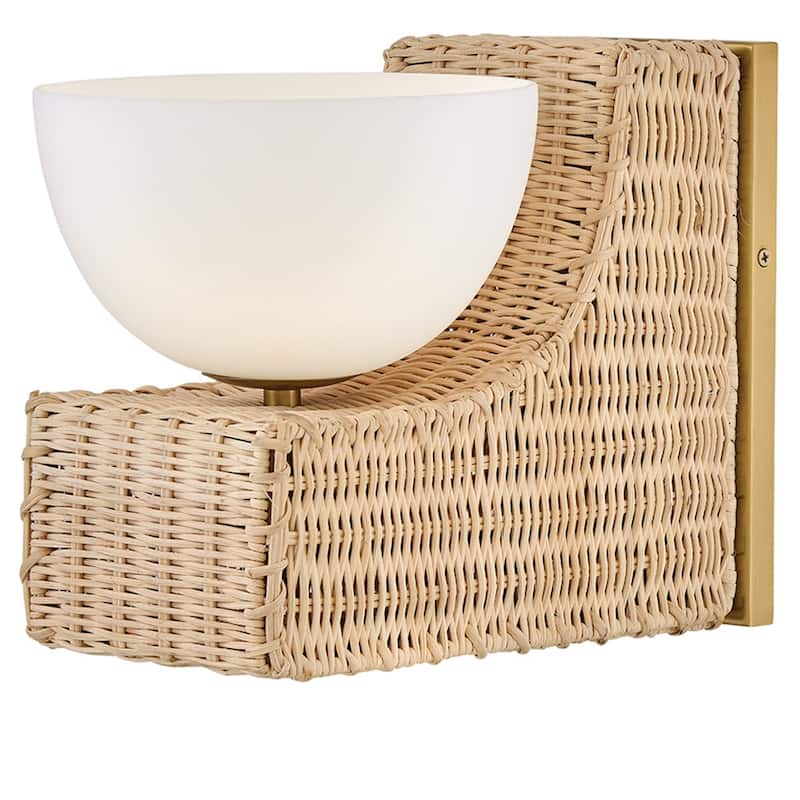 Hinkley Lighting 55190-LL Thalia 13" Tall LED Wall Sconce with Etched