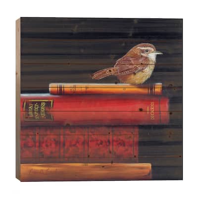 Wrenditions  Print On Wood by Camille Engel - Multi-Color