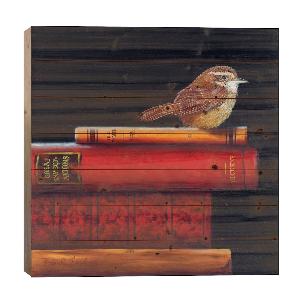 Wrenditions  Print On Wood by Camille Engel - Multi-Color