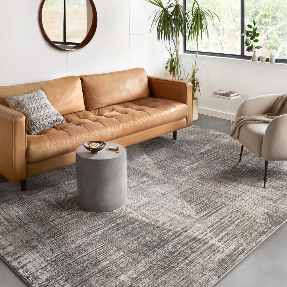 Alexander Home Glacier Modern Scandinavian Area Rug