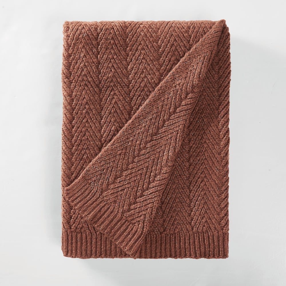 Frye Chevron Textured 50x70 Throw