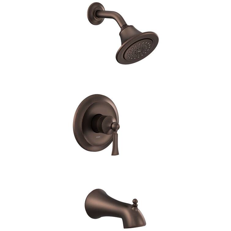 Moen Wynford Tub and Shower Trim Package with 1.75 GPM Single Function