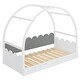 preview thumbnail 6 of 12, Twin size Stretchable Vaulted Roof Bed