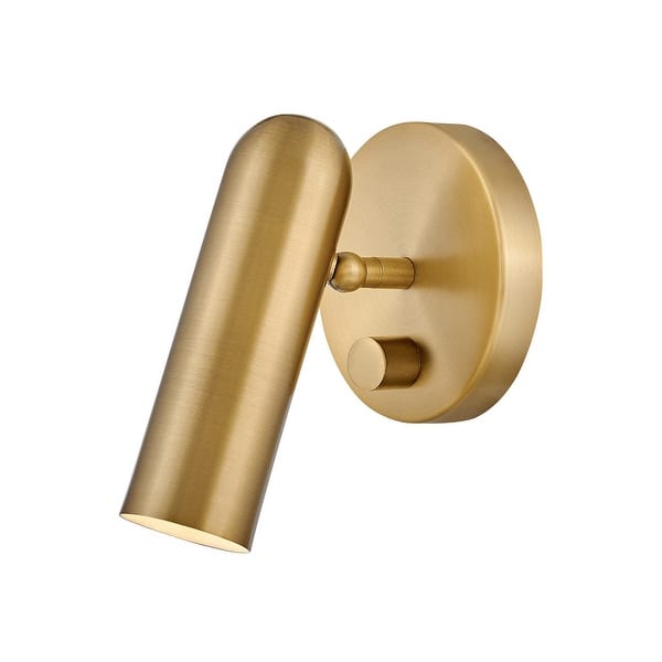 slide 2 of 3, Hinkley Lighting Jax 7" Tall LED Wall Sconce Heritage Brass