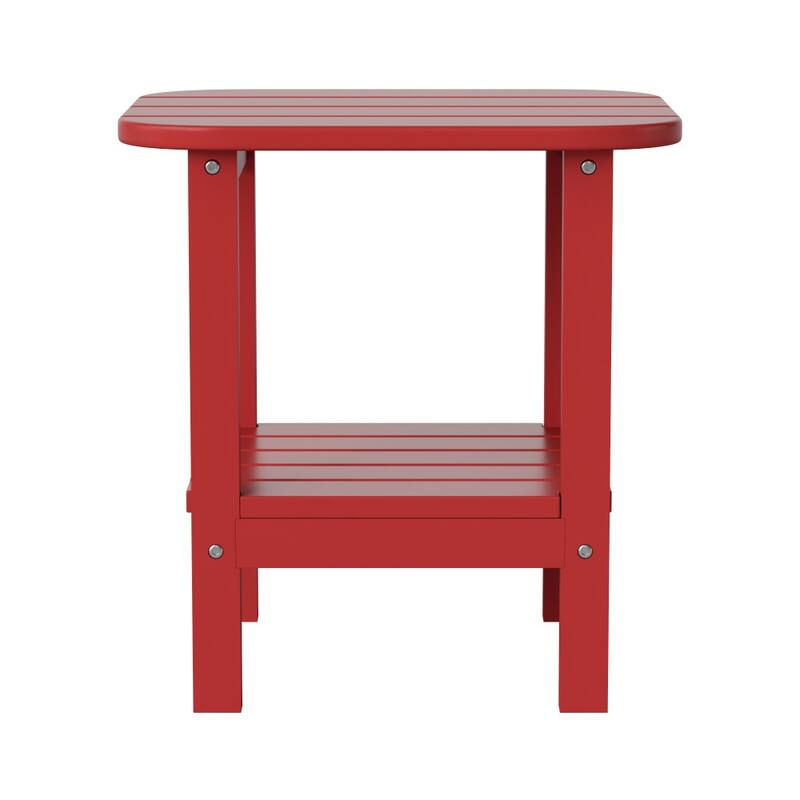 All-Weather Adirondack Style Patio Side Table
