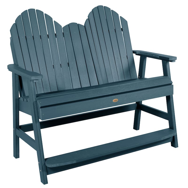 HIGHWOOD Hamilton 4-Foot Counter Height Bench - N/A - Nantucket Blue