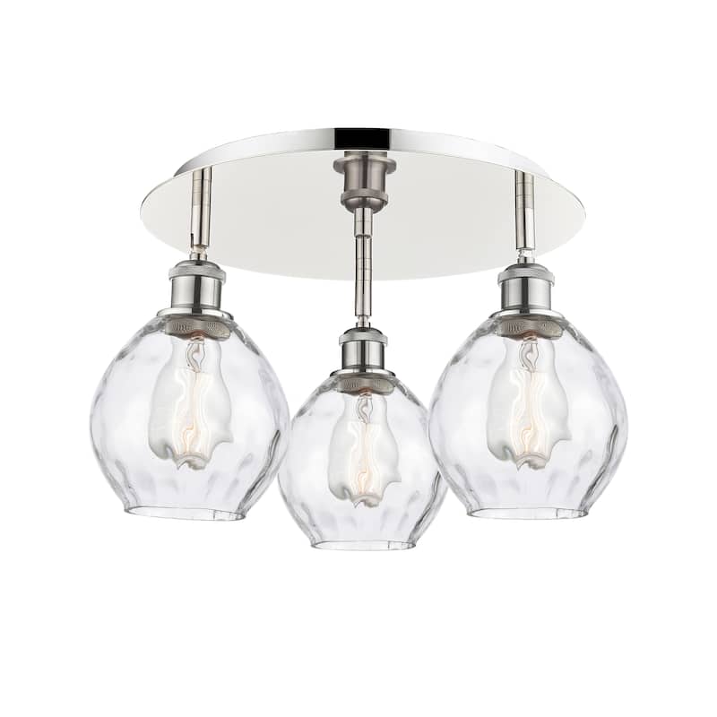 Innovations Lighting Waverly - 3 Light 18" Flush Mount