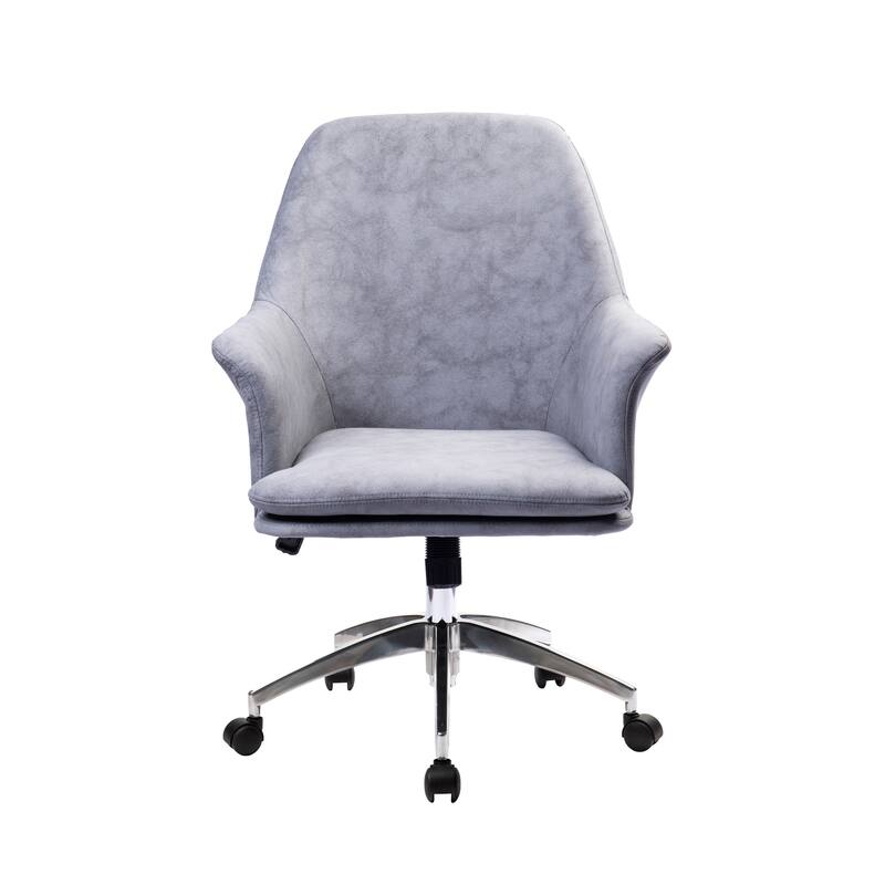 Porthos Home Nadea Adjustable Office Chair, Microfiber Upholstery