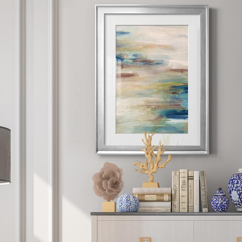 Meandering Coast Premium Framed Print - Ready to Hang