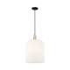 Option Gloss White / Black Antique Brass