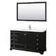Option Dark Espresso, Chrome Trim, White Quartz Top