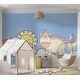 preview thumbnail 2 of 4, Premium Wallpaper Wall Mural - Whimsical Unicorn Sky