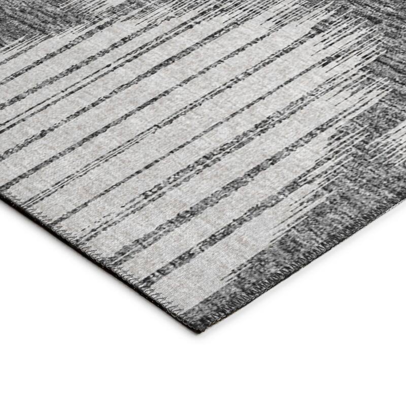 Indoor/ Outdoor Yuma Circles Washable Rug