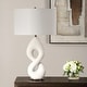 preview thumbnail 3 of 4, Uttermost Meridian Ivory Stone Table Lamp