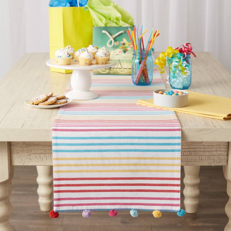 Happy Birthday Embellished Table Runner