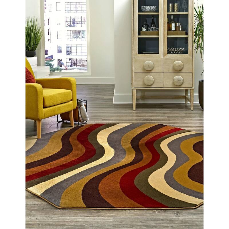 Contemporary Rietveld Collection Area Rug