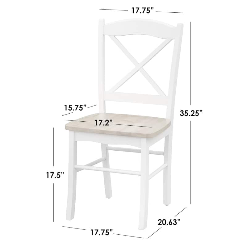 Simple Living Country Cottage Dining Chairs (Set of 2)